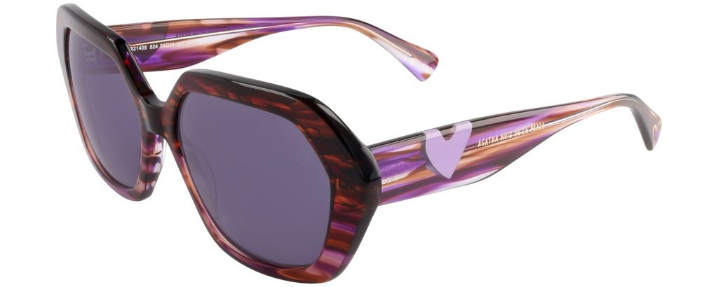 Agatha Ruiz de la Prada AR 21405/524 sl. — hnědá s fialovými pruhy