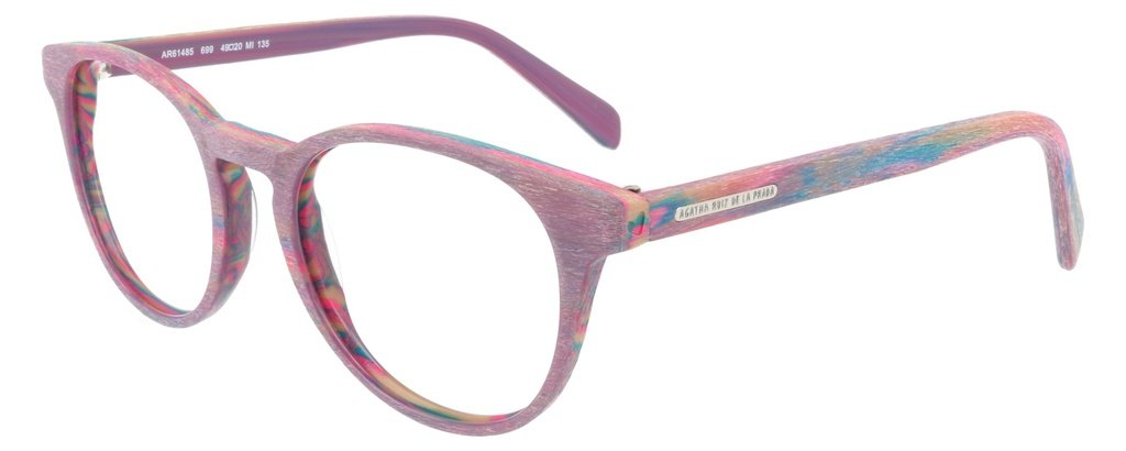 Agatha Ruiz de la Prada AR 61485/699 — fialová s vícebarevným vzorem