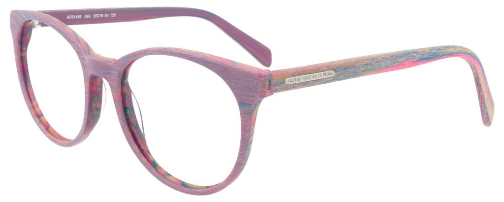 Agatha Ruiz de la Prada AR 61486/699 — fialová s vícebarevným vzorem