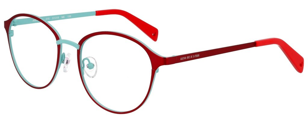 Agatha Ruiz de la Prada AR 61499/275 — červená a tyrkysová
