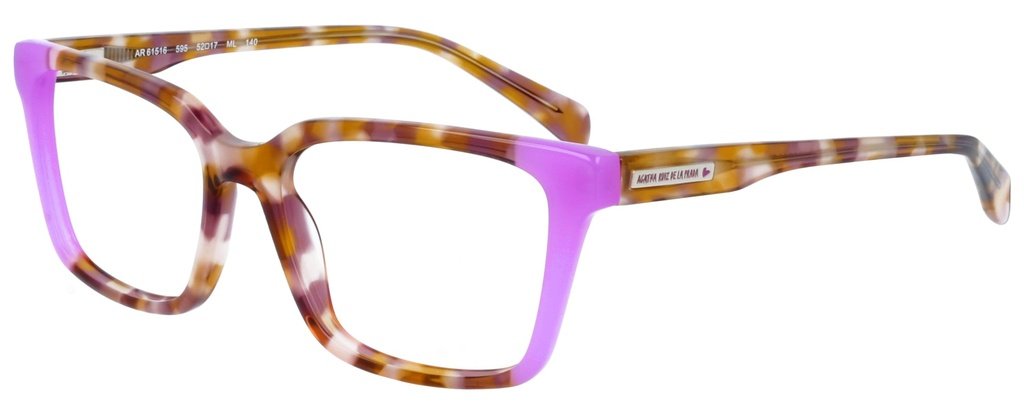 Agatha Ruiz de la Prada AR 61516/595 — havana hnědá s fialovou