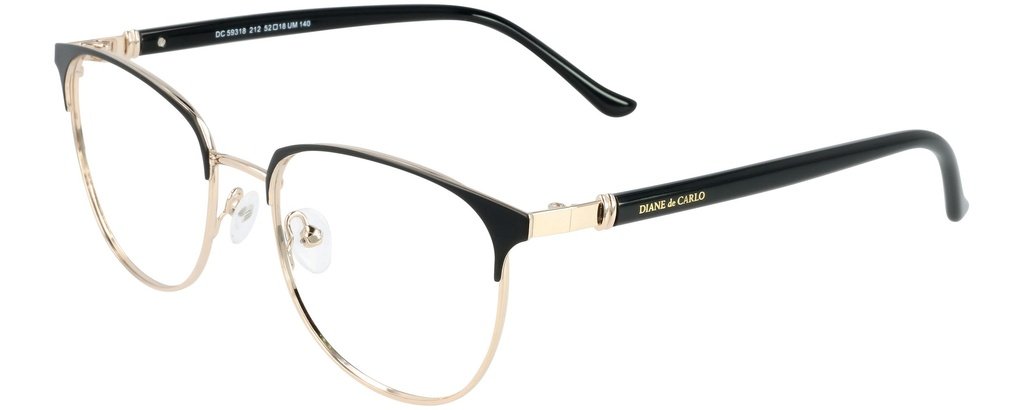 Diane de Carlo DC 59318/212 — černá a zlatá