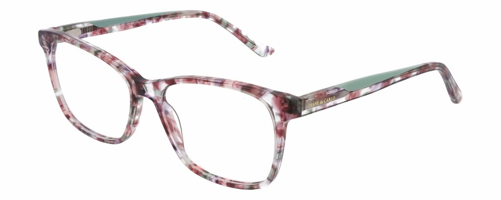 Diane de Carlo DC 59358/560 — růžová s květinovým vzorem