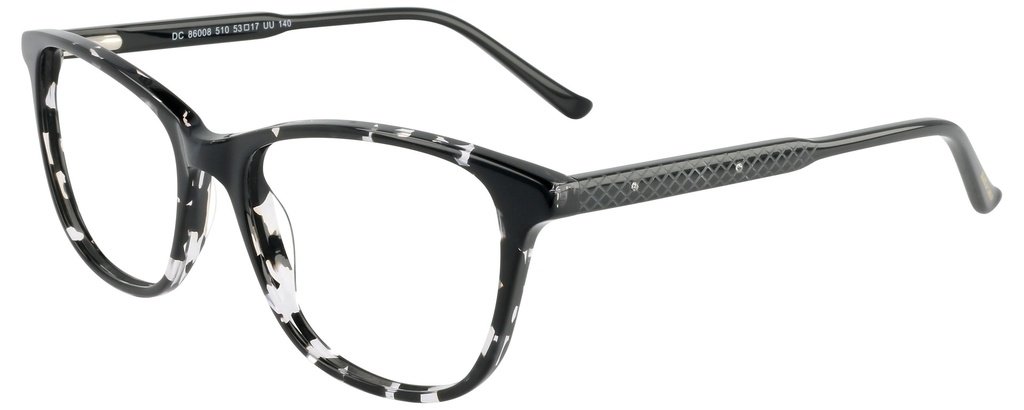 Diane de Carlo DC 86008/510 — černá s bílým vzorem