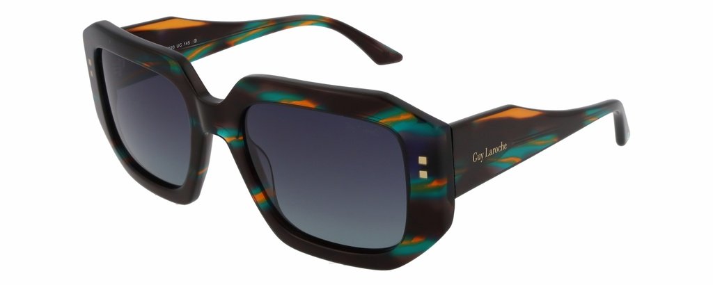 Guy Laroche GL 36334/599 — hnědá s barevným vzorem