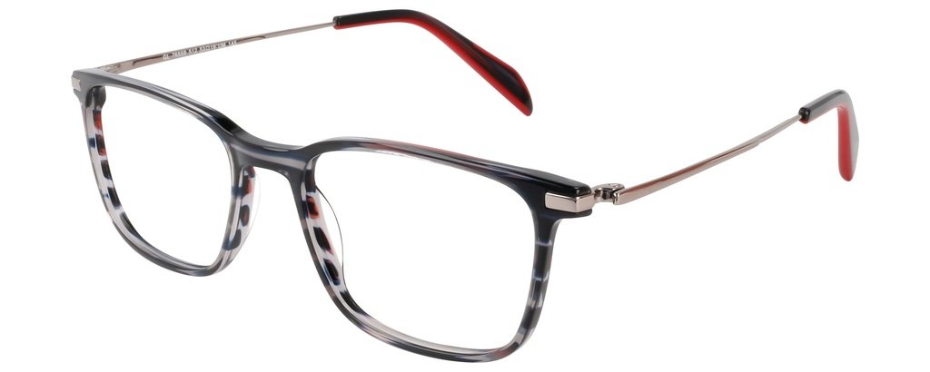 Guy Laroche GL 76559/512 — šedá s přechodem do černé a červené