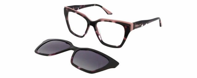 Guy Laroche GL 81059/553 — tmavá havana s růžovými prvky