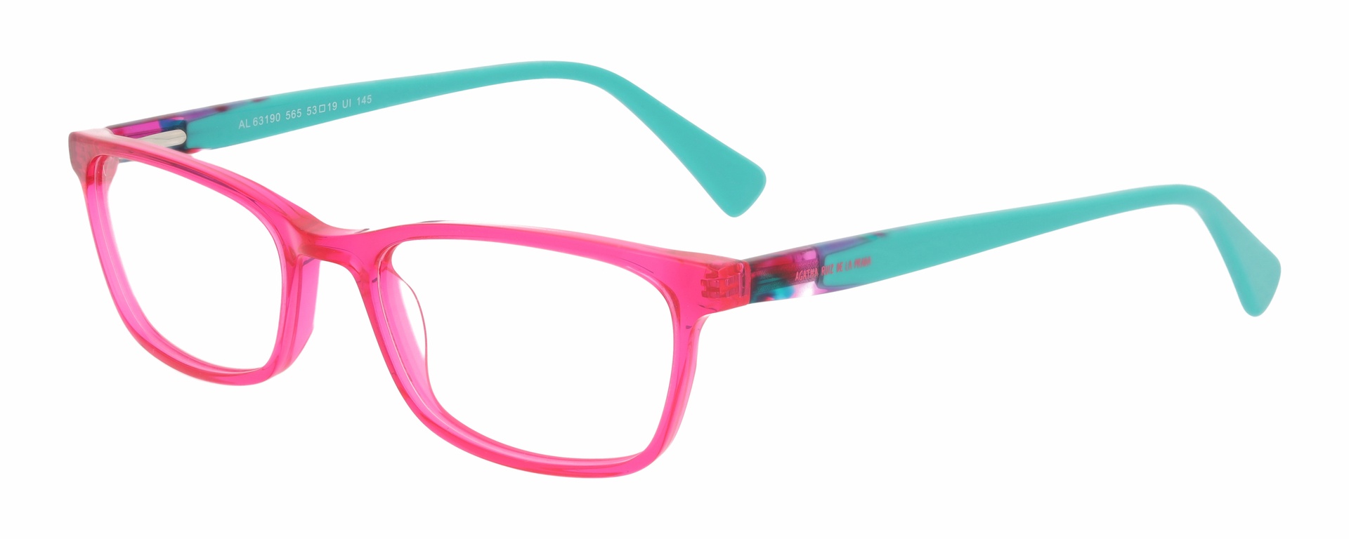 Agatha Ruiz de la Prada AL 63190 READING — bright pink with turquoise temples